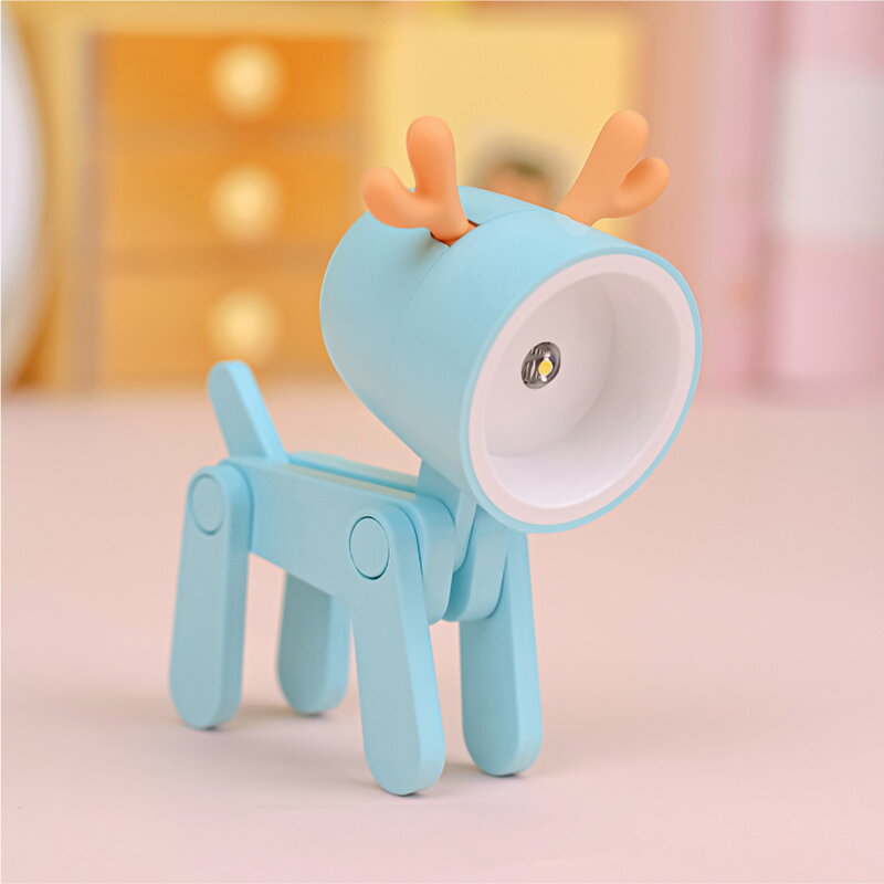 MINI lampička LED Sobík - Světle modrý