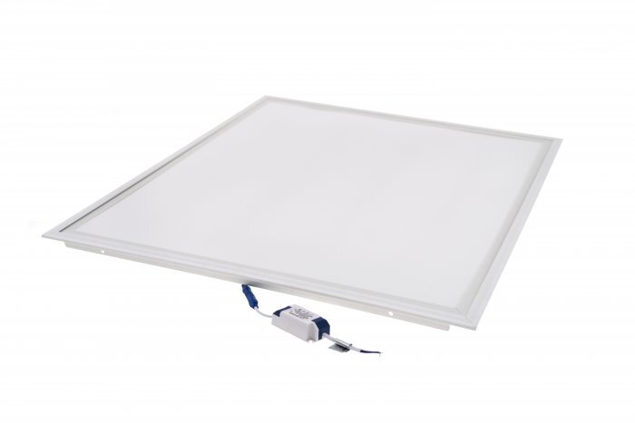 Stropní podhledový vestavný LED panel 48W - čtvercový design - 6500K, 60x60 cm