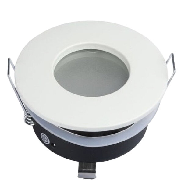 Podhledové svítidlo GU10 bílé IP54 – vestavné, výřez 75 mm