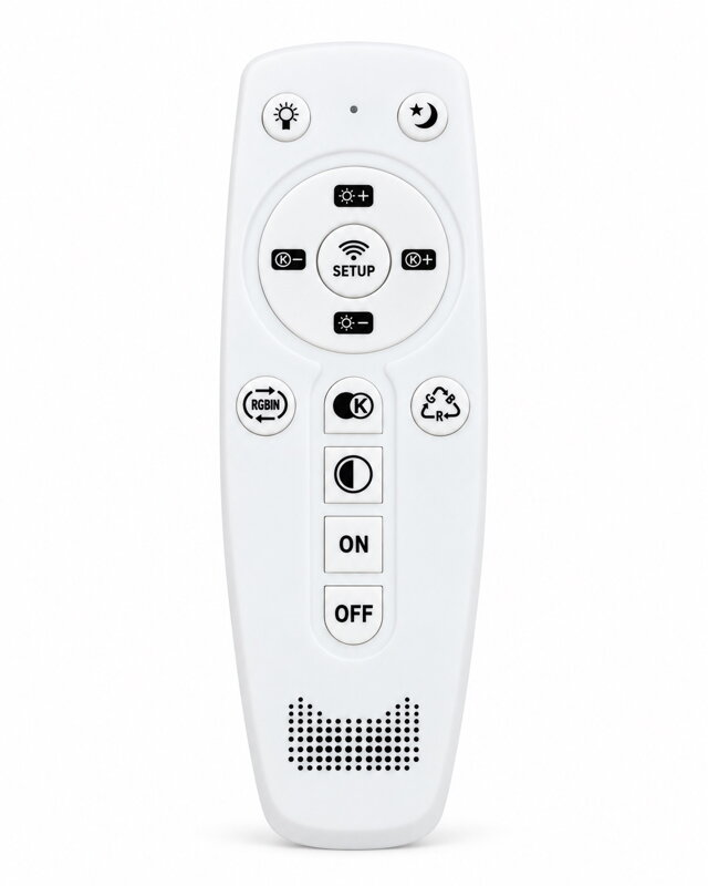 Bezdrátový dálkový ovladač 2,4G / 433 MHz pro LED svítidla – stmívání a CCT