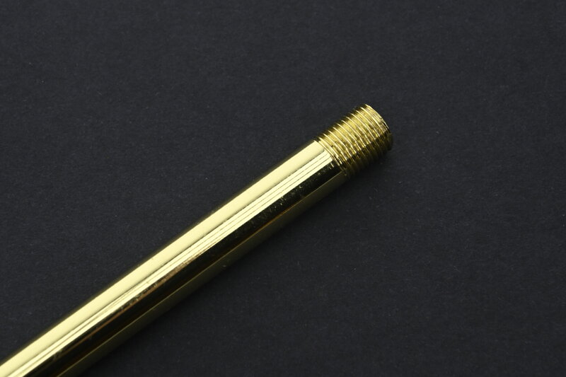 Závitová tyčka k baldachýnu 20 cm, mosazná