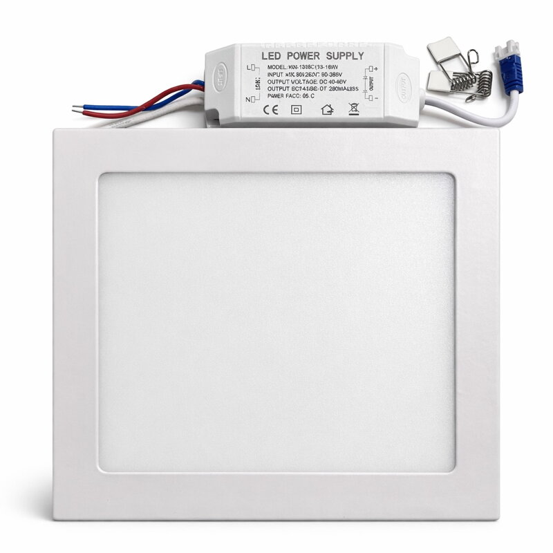 LED vestavný panel Solight WD112 18W 225×225 mm