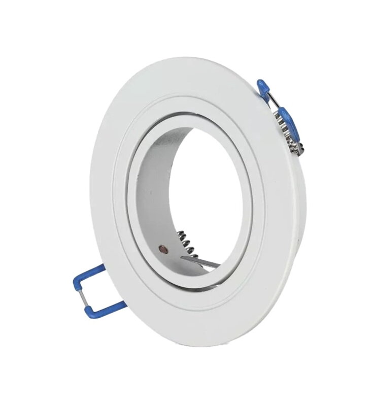 Podhledové svítidlo GU10 kulaté výklopné – bílé, výřez 75 mm