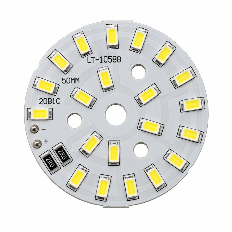 Kruhový LED modul 8 W, 5 V, 20 LED, 6000 K, Ø 50 mm