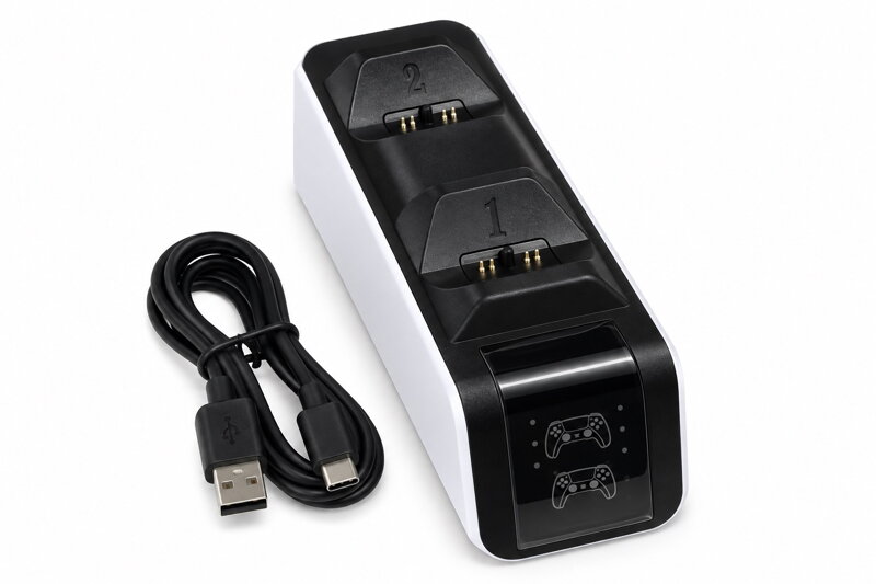 Duální nabíjecí stanice pro ovladače PS5 DualSense – 2 ovladače