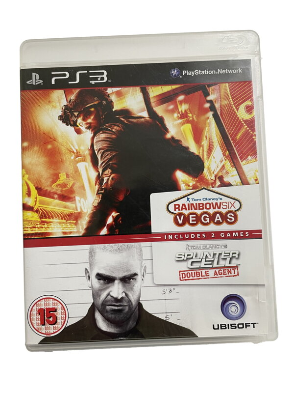 Tom Clancy's Rainbow Six: Vegas + Tom Clancy's Splinter Cell: Double Agent - PlayStation 3