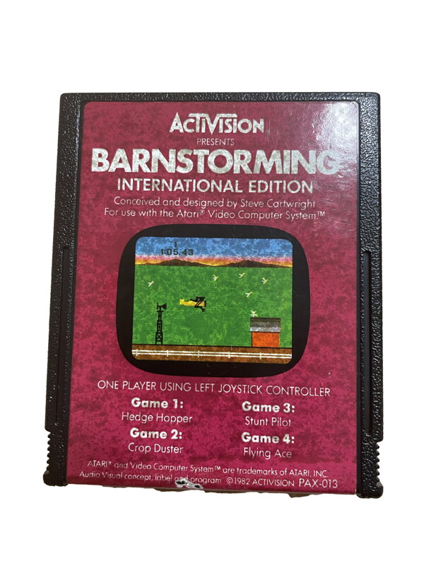 Barnstorming (International Edition) ATARI 2600