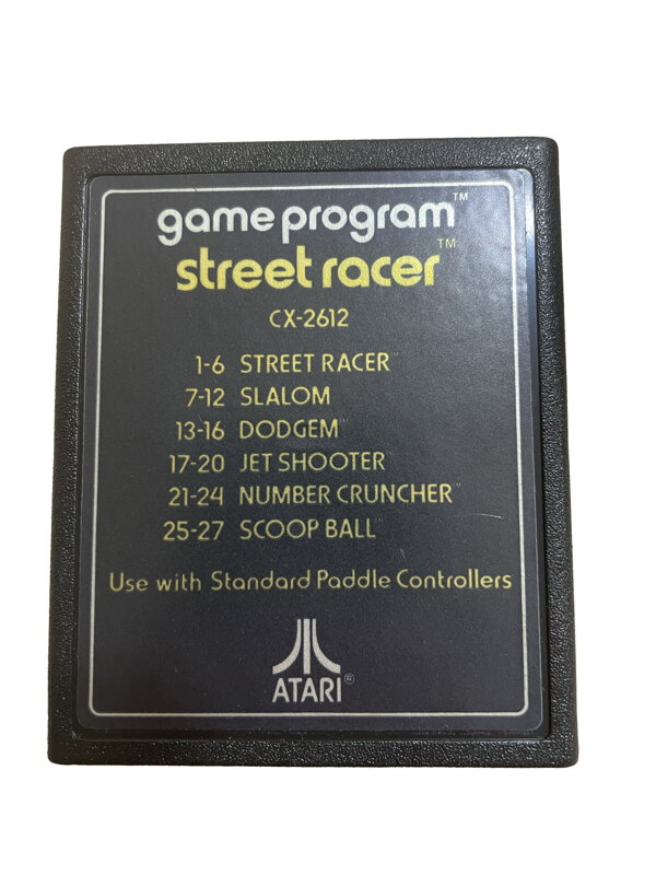 Street Racer ATARI 2600