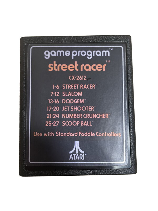 Street Racer ATARI 2600