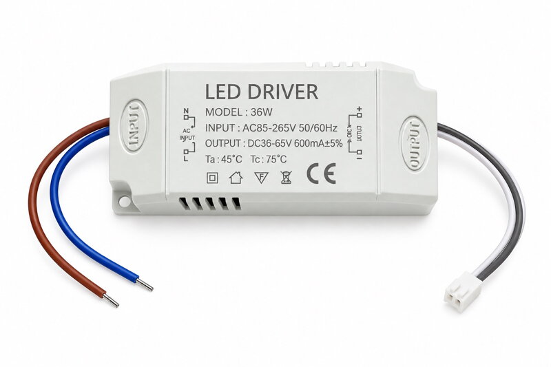 LED driver 36 W / 600 mA / DC 36–65 V