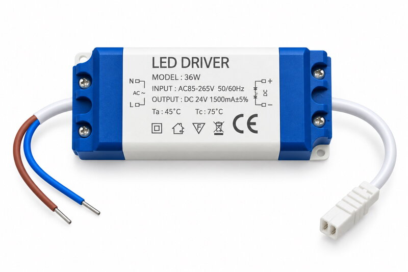 LED zdroj 24 V / 36 W / 1,5 A