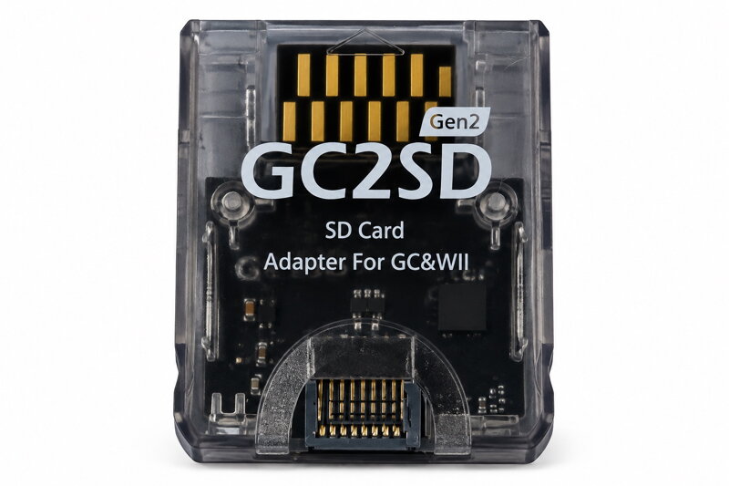 GC2SD Gen2 adaptér microSD / TF pro Nintendo GameCube a Wii