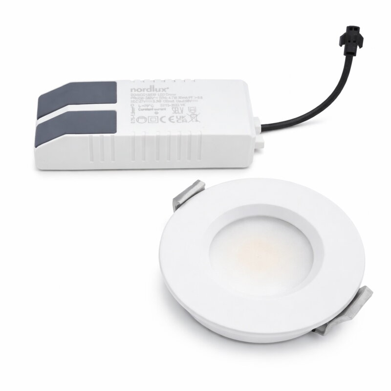 Nordlux Dorado IP65 bílé LED svítidlo 3,3W 2700K stmívatelné
