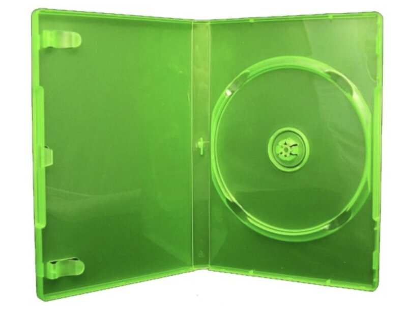 Náhradní obal / krabička pro hry Xbox – zelený