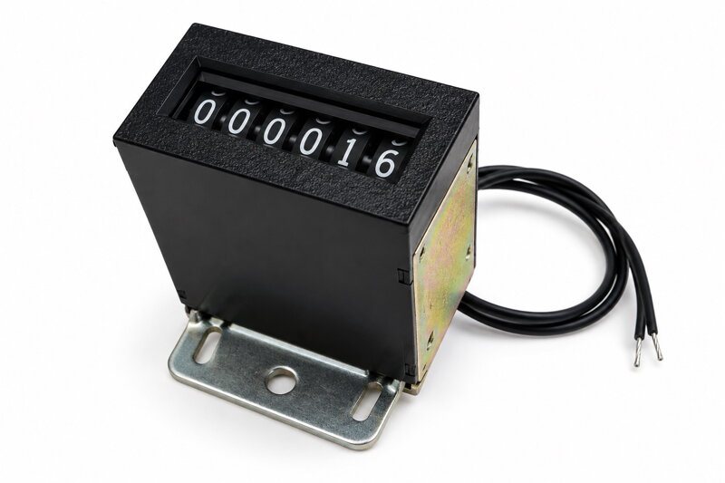 Elektromechanické počítadlo impulzů / mincí pro mincovníky – 12 V DC
