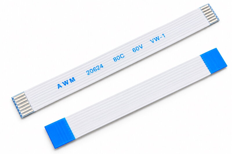 FFC / FPC kabel – 6 pin, 0,5 mm, 100 mm, typ A