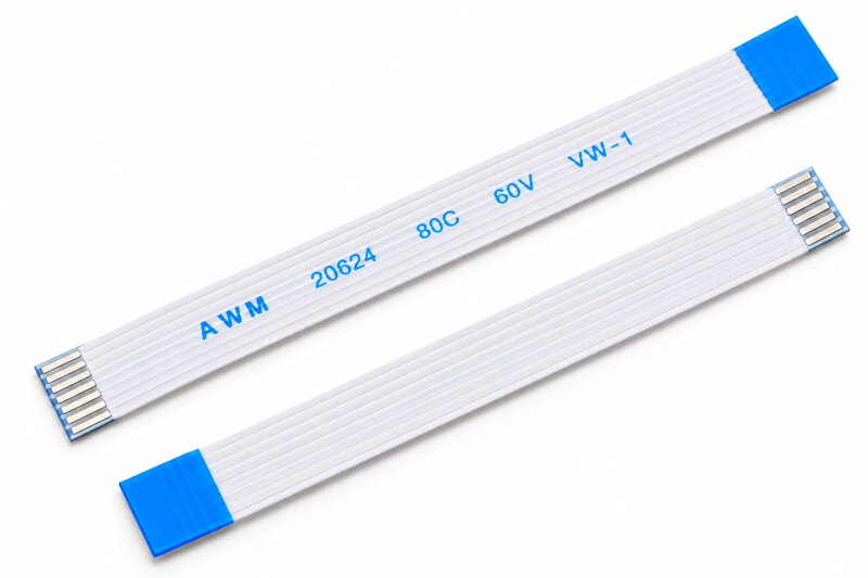 FFC / FPC kabel – 6 pin, 0,5 mm, 98 mm, typ B