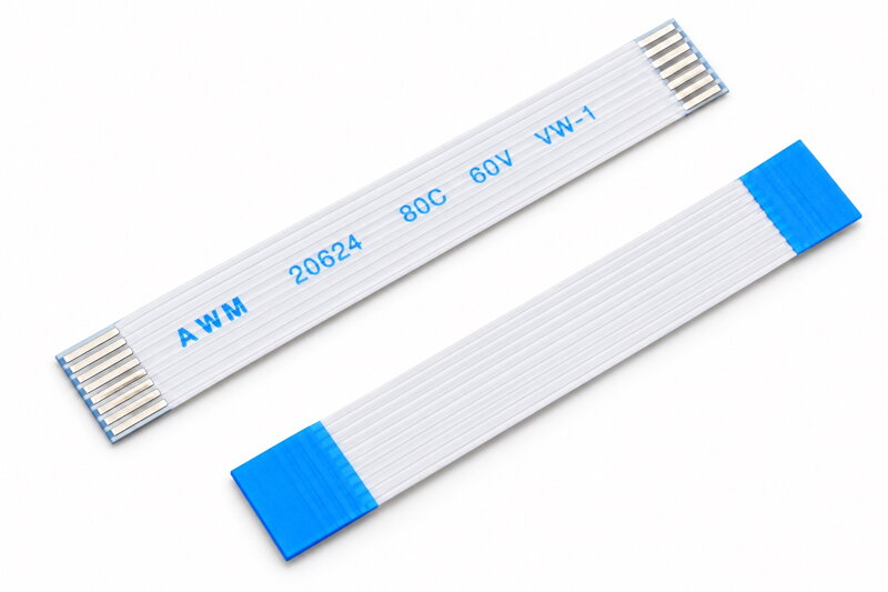 FFC / FPC kabel – 8 pin, 0,5 mm, 38 mm, typ A