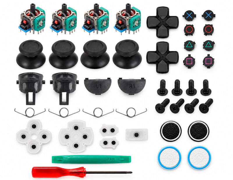 Servisní sada náhradních dílů pro ovladač PS4 DualShock 4 – JDS-040