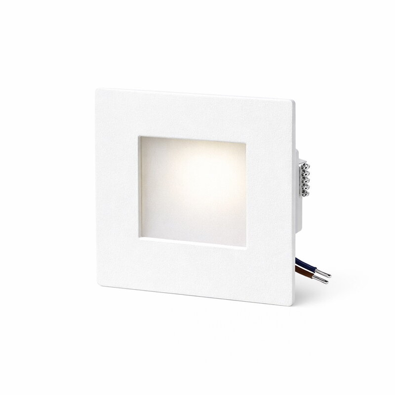 LED panel svítidlo V-TAC VT-307 SQ 3W 4000K – čtvercové, 230V