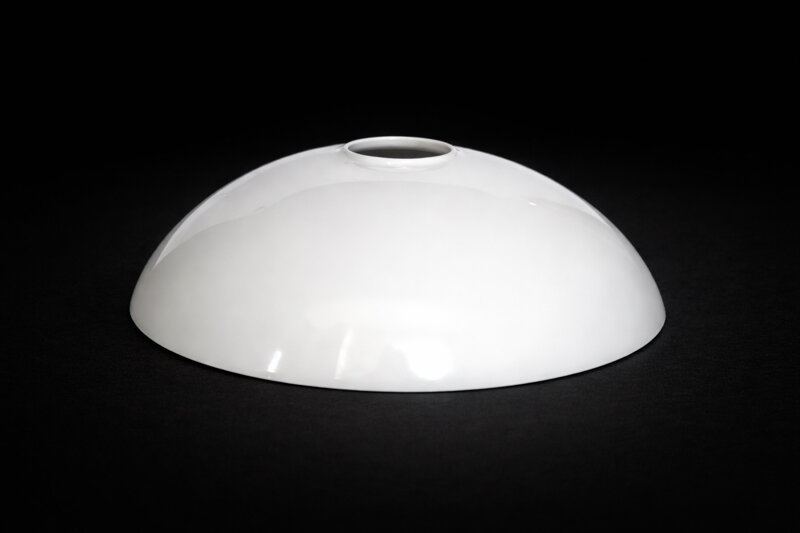 Skleněné stínidlo - Hladké ∅ 25cm z opálového skla