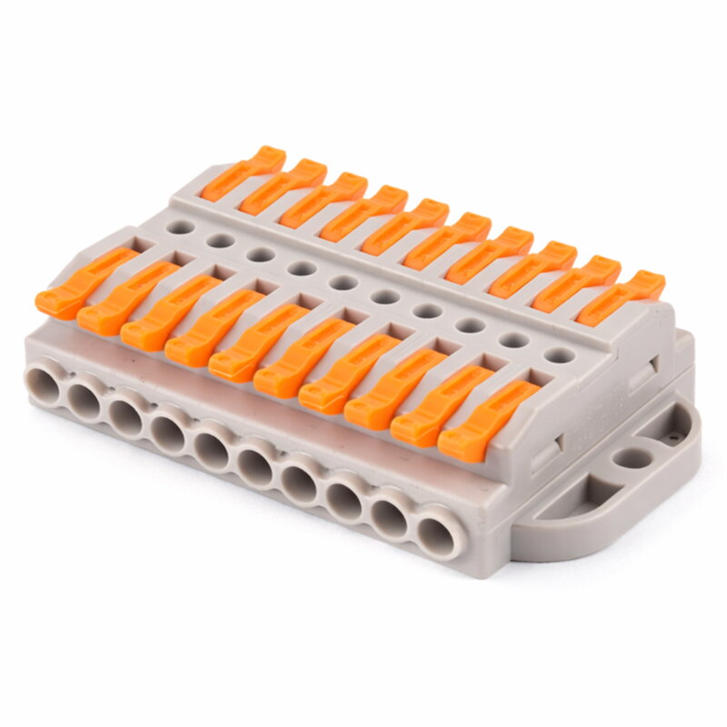 Páčková svorka 10pólová 32A / 400 V