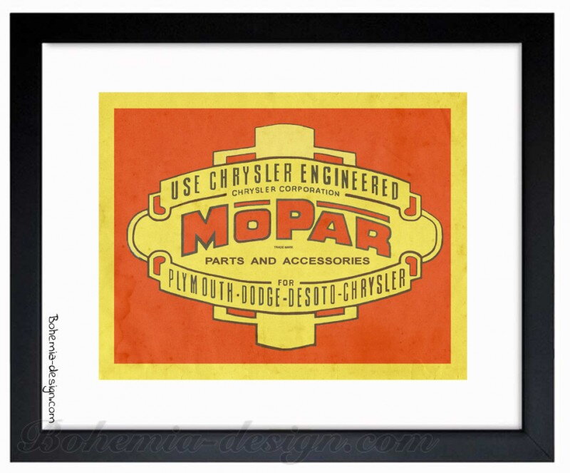 Ilustrace MOPAR / 30x40 cm Ilustrace MOPAR / 30x40 cm