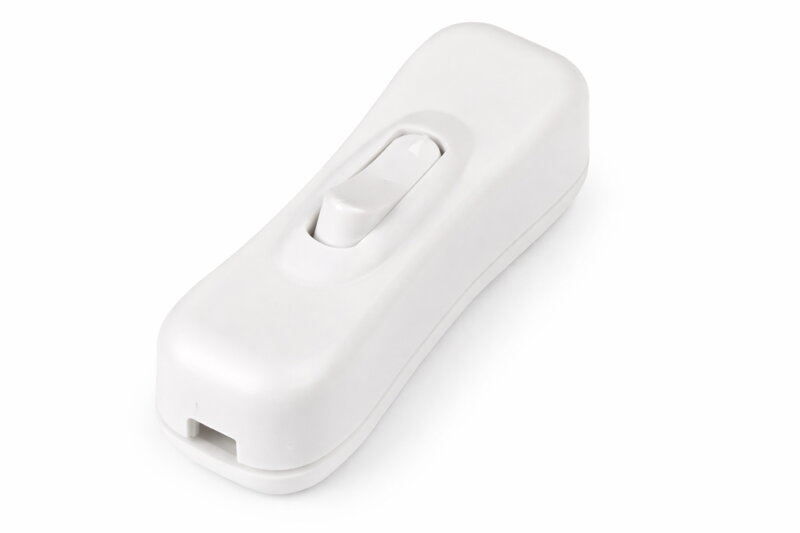 Mezišňůrový vypínač lite – bílý