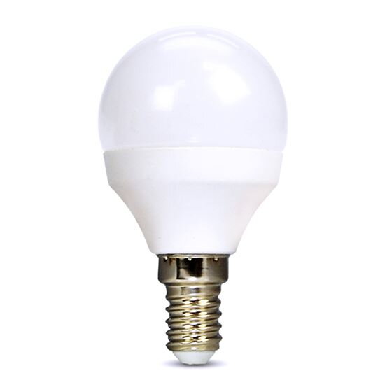 Solight LED žárovka, miniglobe, 8W, E14, 4000K, 720lm