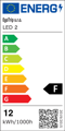 LED panel Aubrey - přisazený, kulatý 12W, 26cm