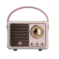 Mini Bluetooth reproduktor (Retro rádio) - černé