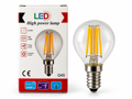 LED filamentová žárovka E14 4W 220V 4000K – neutrální bílá