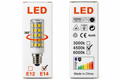 LED žárovka E14 7 W 220 V, 4500 K, 360°