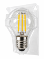 LED filamentová žárovka E27 4W 220V 2700K – teplá bílá
