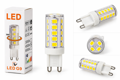 LED žárovka G9 5 W 220 V, 4500 K, 360°
