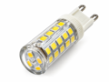 LED žárovka G9 9W 220V 3300K neutrální bílá 360° LED 2838