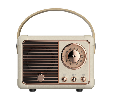 Mini Bluetooth reproduktor (Retro rádio)