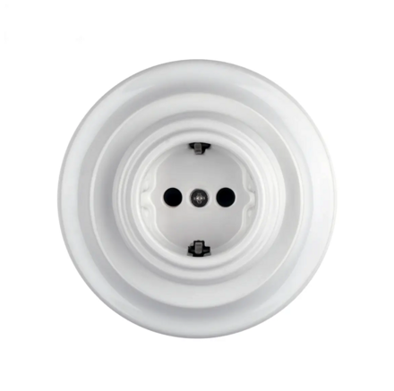 Porcelánová zásuvka Schuko 
