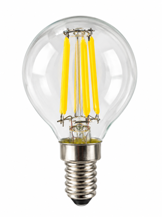 LED filamentová žárovka E14 6W 220V 4000K – neutrální bílá
