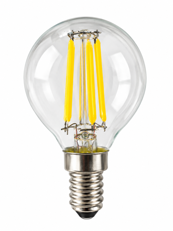 LED filamentová žárovka E14 4W 220V 4000K – neutrální bílá