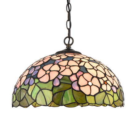 TIFFANY II. 2xE27/60W, PENDANT