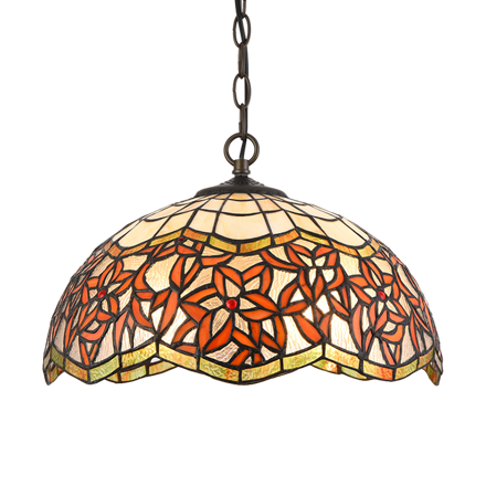 TIFFANY X. 2xE27/60W, PENDANT