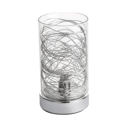 KNITT 1xG9/33W, CHROME/SILVER