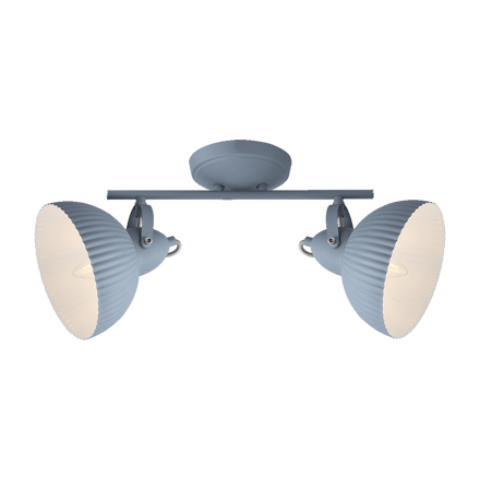 ORFEUS 2xE14/40W, GREY/WHITE