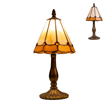 TIFFANY TABLE 1xE14/40W,  SMALL