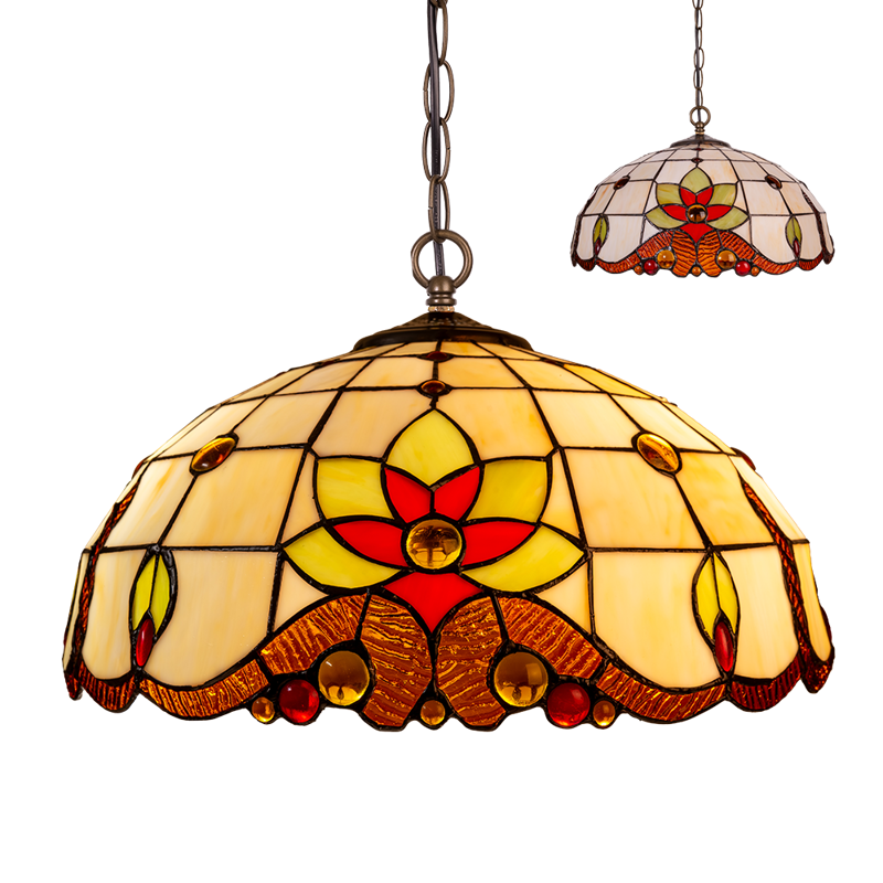 TIFFANY XVII. 2xE27/60W, PENDANT