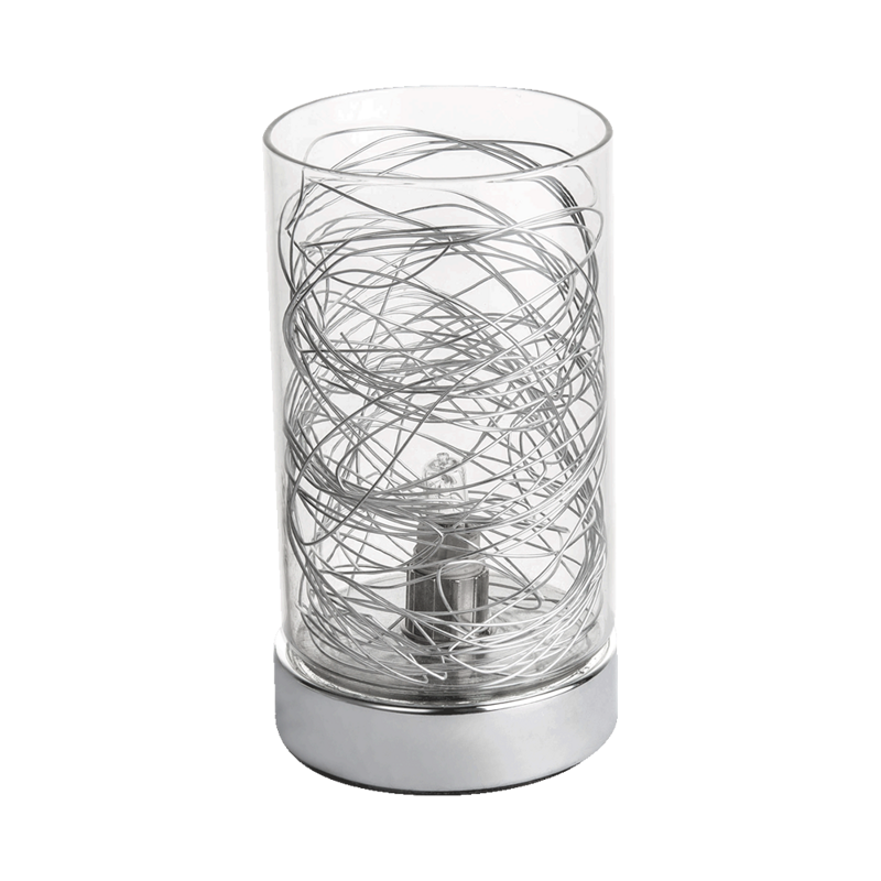 KNITT 1xG9/33W, CHROME/SILVER