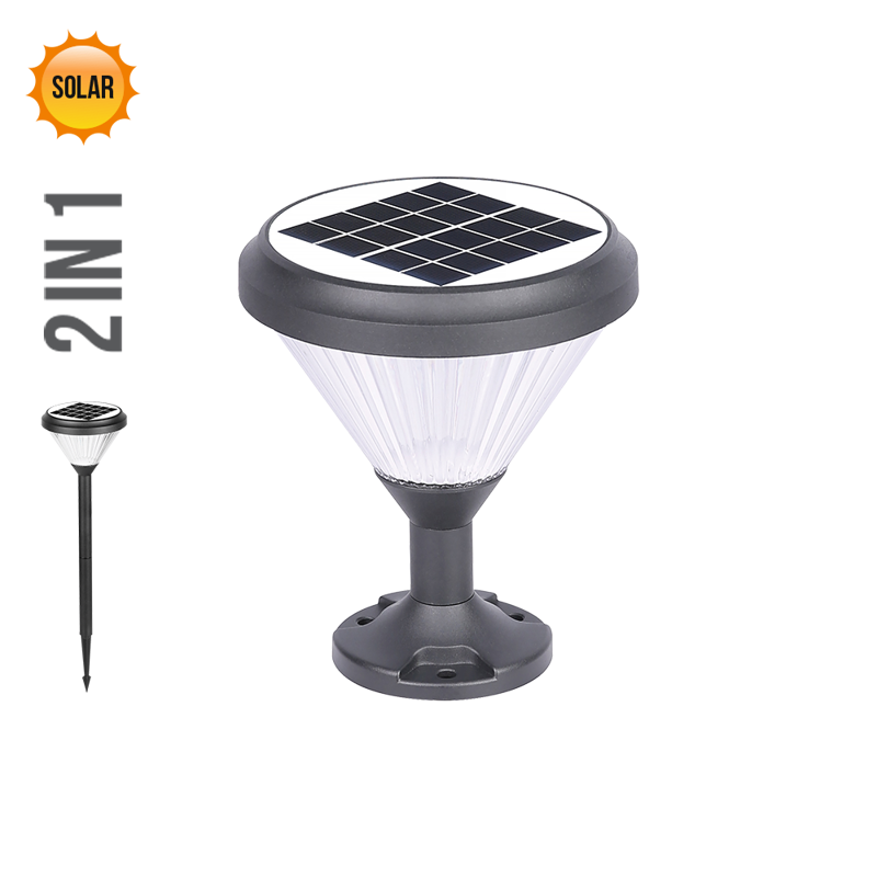 AKRA LED/10W,SOLAR,IP65,BLACK