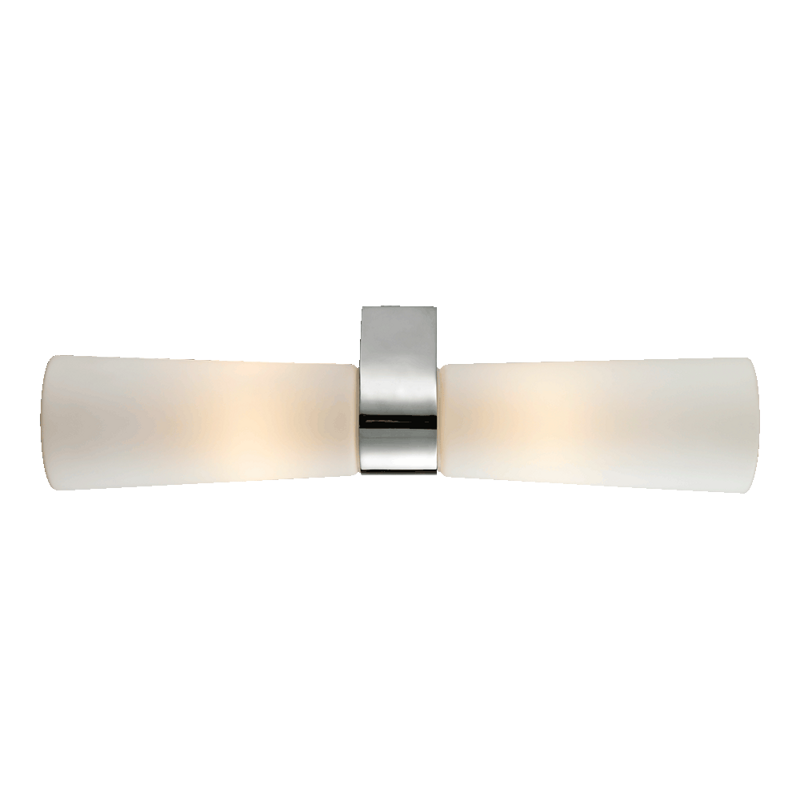 PARADIS 2xE14/40W, CHROME/OPAL,IP44