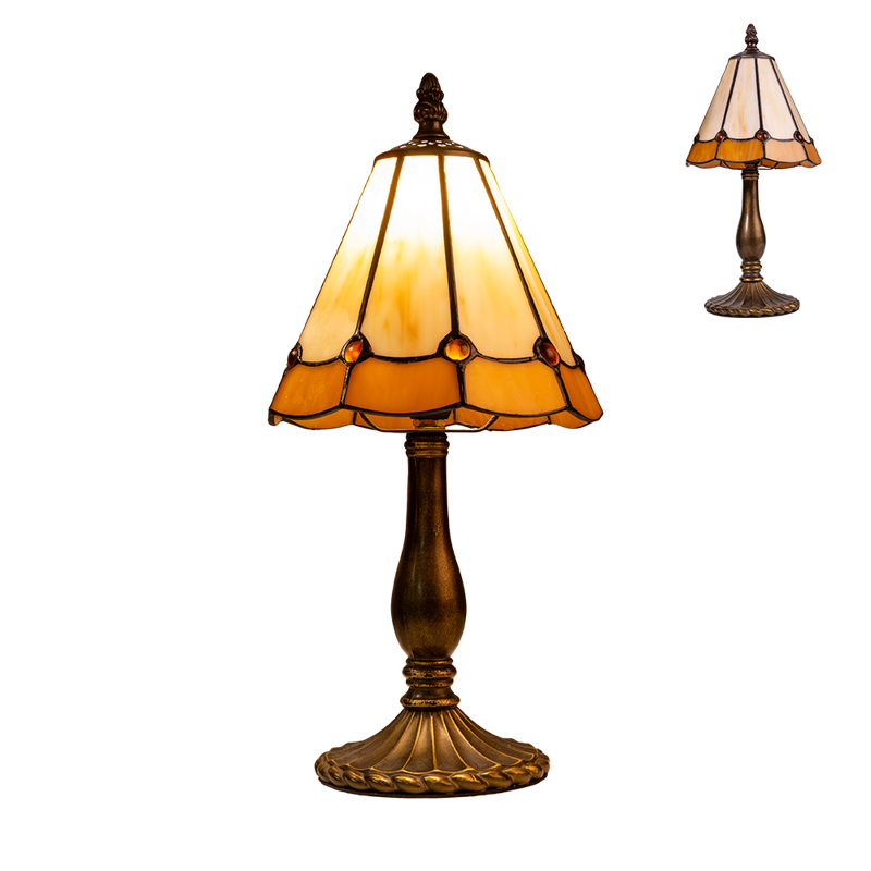 TIFFANY TABLE 1xE14/40W,  SMALL